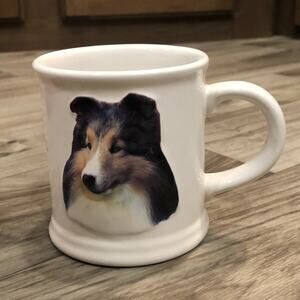 SHELTIE Best Friend Raised‎ Image Dog Coffee Mug PRISTINE!